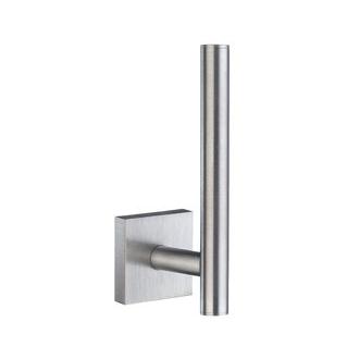 Smedbo RS320 5 1/2 in. Wall Mounted Spare Toilet Paper Holder in Brushed Chrome from the House Collection
